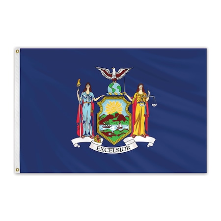 New York Outdoor Nylon Flag 12x18